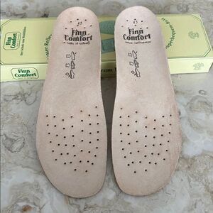 NEW! Finn Comfort Insoles Size 45 | Genuine Cork Footbed | Made in Germany